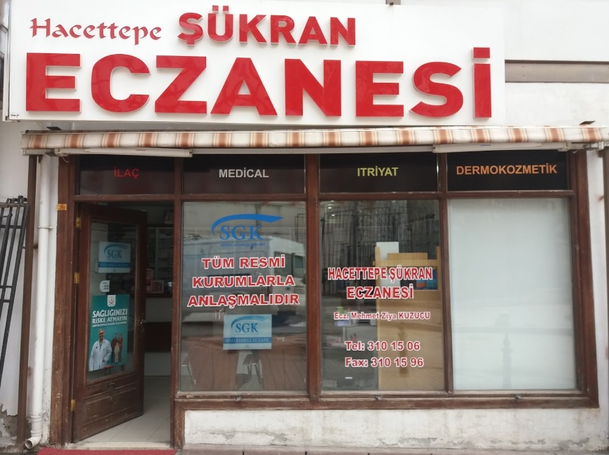 ankara altindag hacettepe sukran eczanesi