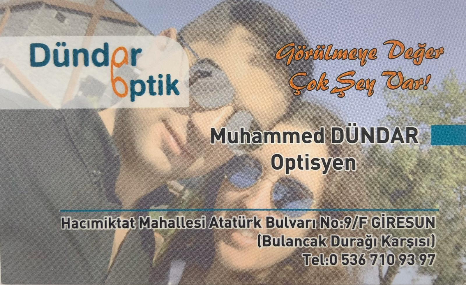 giresun merkez dundar optik muhammed dundar 1